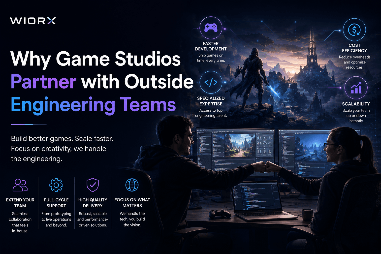 Why Game Studios Are Turning to Outside Engineering Partners