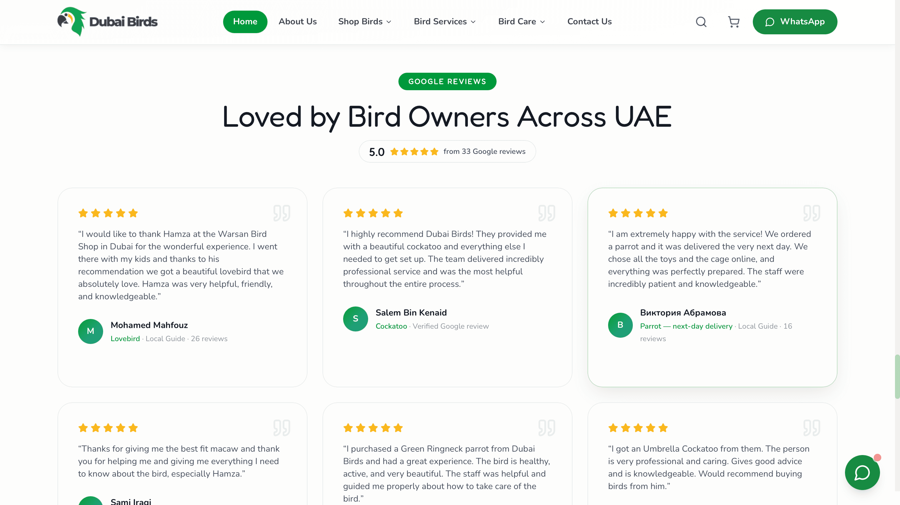 Dubai Birds gallery image 2